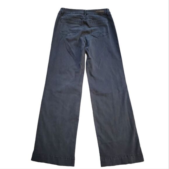 NWT CHRISTOPHER BLUE STRETCH LOWER RISE SIZE BLACK PLANTS SZ.12L - Picture 2 of 5